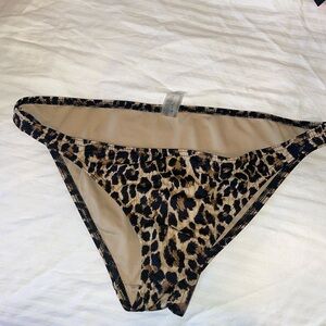 Size small vs cheetah bikini bottom